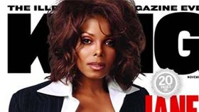 Janet Jacksonová na titulní straně magazínu King