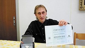 Vladimír Wasserbauer je prvním Jihočechem, který získal titul udělovaný policií a Českou pojišťovnou