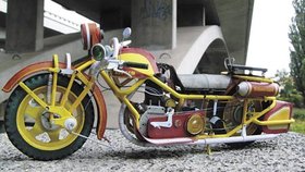 Motocykl Čechie se vyráběl v letech 1925 až 1939. Jeho dokonalý model vyšel v ABC před půldruhým rokem.