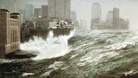 Tsunami: Globální oteplování
vyvolá silné hurikány. Městům na pobřeží celého světa hrozí obří vlny tsunami.