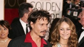 Johnny Depp a Vanessa Paradisová