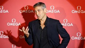 George Clooney  na slavnostním uvedení Dannyho parťáků 3 v Tokiu