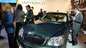 Automobilů Maybach jezdí v ruské metropoli podle údajů prodejce jen osm