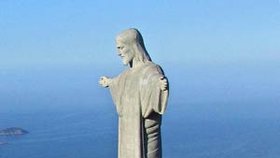 Ilustrační foto - socha Krista Spasitele v Brazílii