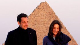 Carla Bruni a Nicolas Sarkozy 