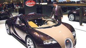 Bugatti Veyron - nejrychlejší i nejdražší (50 milionů)