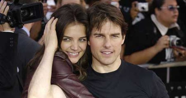 Katie Holmes a Tom Cruise