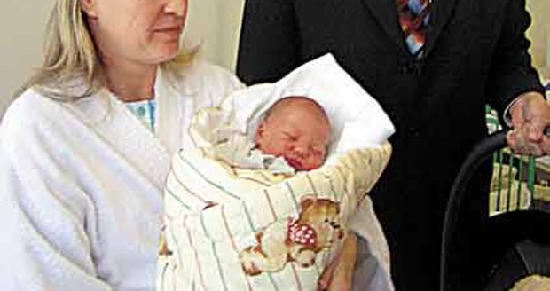Primátor přišel přivítat prvního
českobudějovického občánka