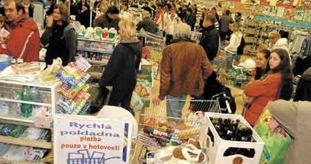 Supermarket - ilustrační foto