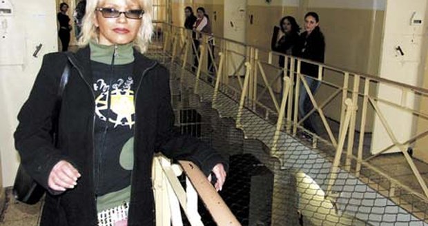 Jitka Asterová ve vězení