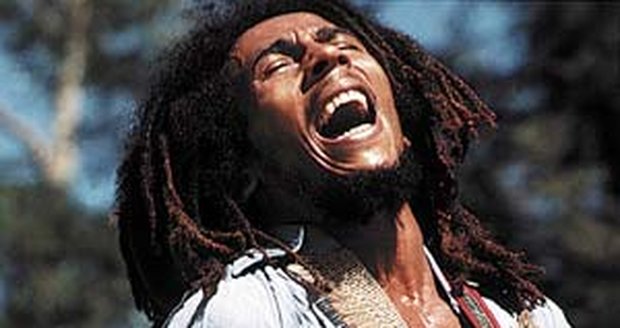 Známý jamajský hudebník Bob Marley