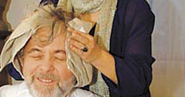 Libuše Šafránková a Josef Abrhám