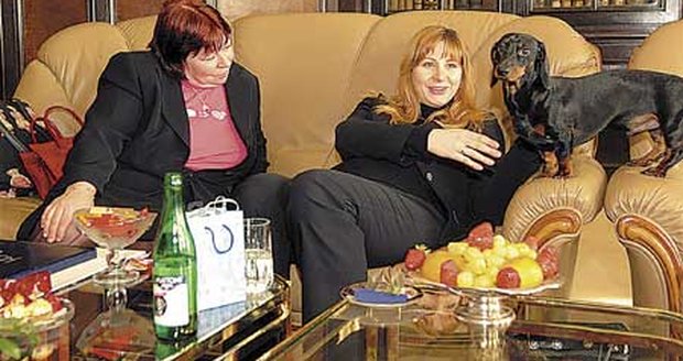 Zuzana Paroubková s Ivanou Macháčkovou