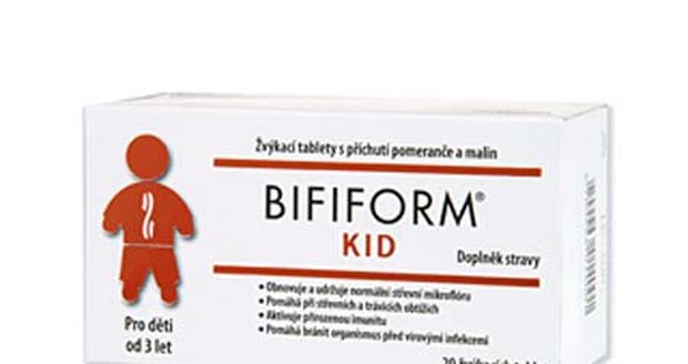 Žvýkačky Bifiform Kid