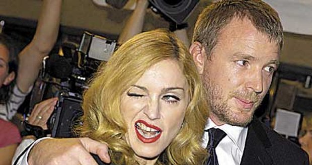 Madonna a Guy Ritchie 