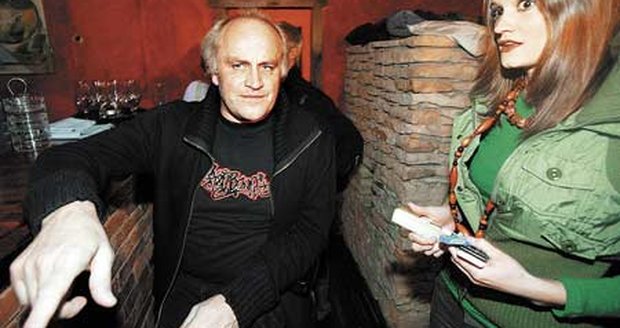 Michael Kocáb se svou dcerou Natálií