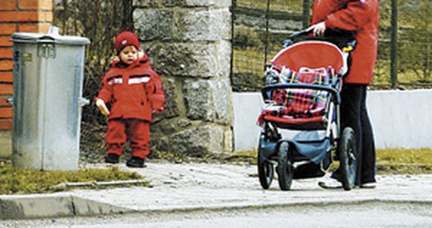Aby tělo nezlenivělo je dobré na chvilku opustit kočárek