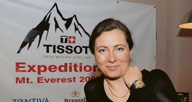 Klára Poláčková, první Češka, která zdolala Mount Everest