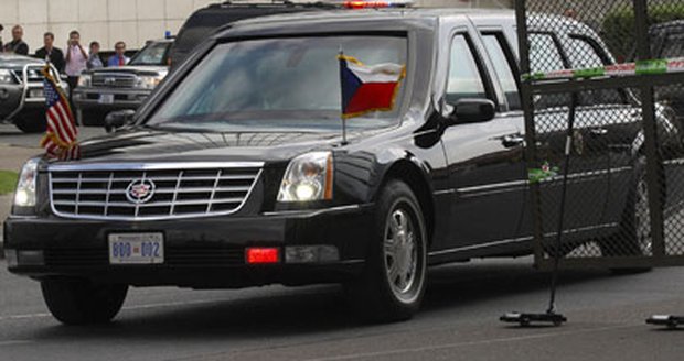 Obrněná limuzína Cadillac One George Bushe