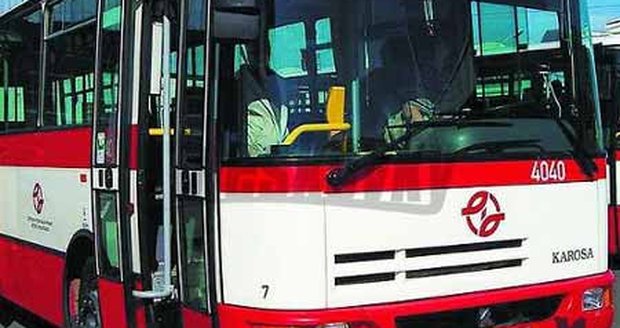 Ilustrační foto - autobus MHD