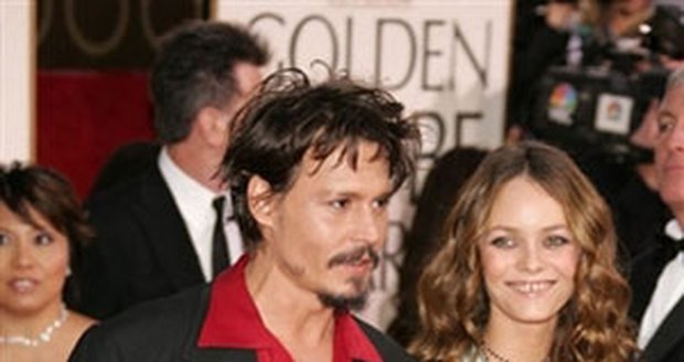 Johnny Depp a Vanessa Paradisová