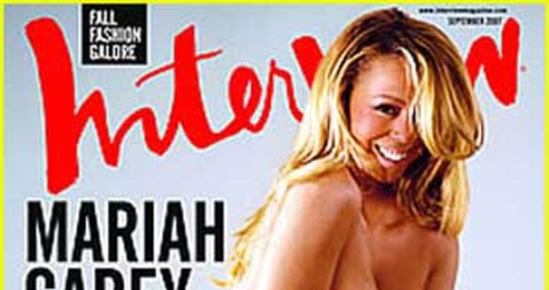 Mariah Careyová se svlékla pro magazín Interview