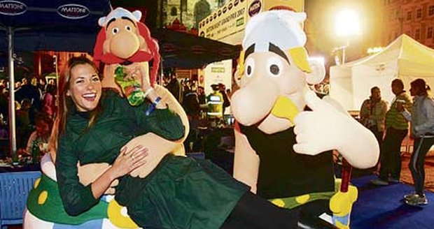 Kateřina Pospíšilová byla ozdobou půlnočního běhu Mattoni Night Grand Prix