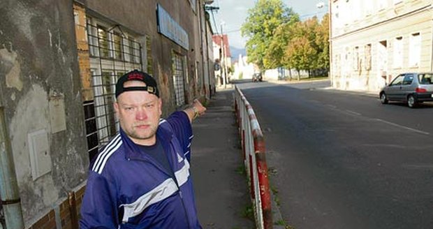 ´Támhle nás napadli,´ ukázal Petr Klimek