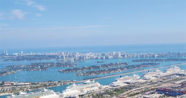 Miami je největší přístav křižníků na světě