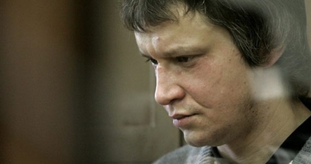 Alexander Pičuškin v síni moskevského městského soudu