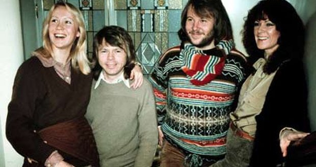 Legendární skupina ABBA, zleva: Agnetha Fältskogová, Björn Ulvaeus, Benny Andersson a Anni-Frid Lyngstadová