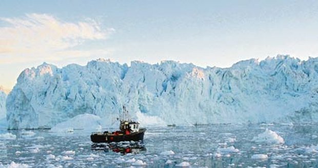 Úbytek ledu v Arktidě je patrný na první pohled