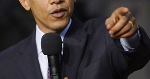 Barack Obama na svém vítězném tažení