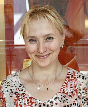 Paní Halina (47) před proměnou.