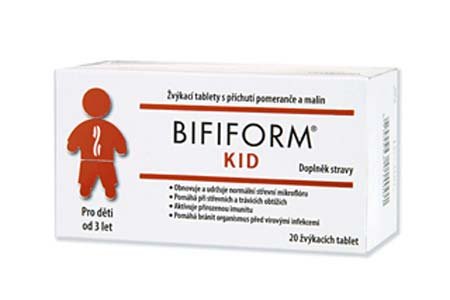 Žvýkačky Bifiform Kid