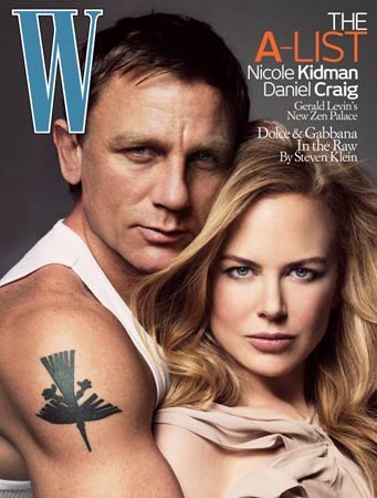 Nicol Kidman a Daniel Craig na titulu magazínu W