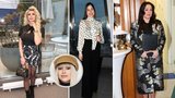 Výrazné modely očima Iny T.: Jaro přináší vzory! Lesk a kýč Lely a kontrast a rozpaky Čvančarové