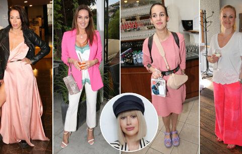 Módní kritička Ina T. hodnotí veselé barvy v šatníku celebrit: Růžová jako trendy odstín tohoto léta