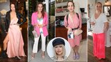 Módní kritička Ina T. hodnotí veselé barvy v šatníku celebrit: Růžová jako trendy odstín tohoto léta