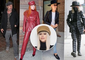 Jak se celebrity popasovaly s nošením klobouků a jiných pokrývek hlavy?