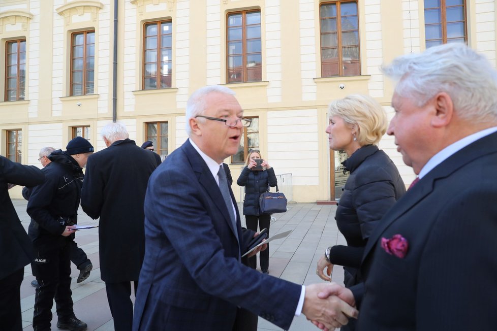 Jaroslav Faltýnek na inauguraci Miloše Zemana (8. 3. 2018)