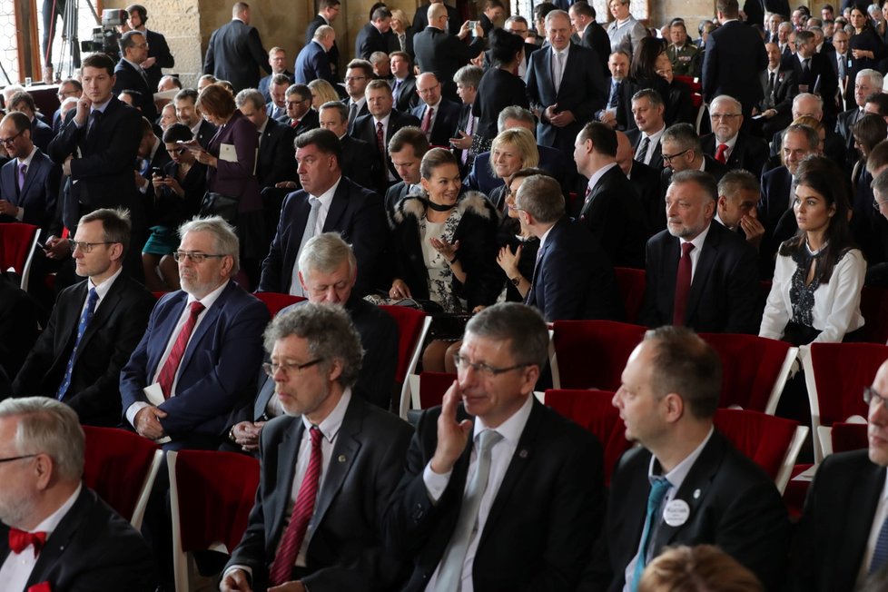 Hosté na inauguraci Miloše Zemana (8. 3. 2018)