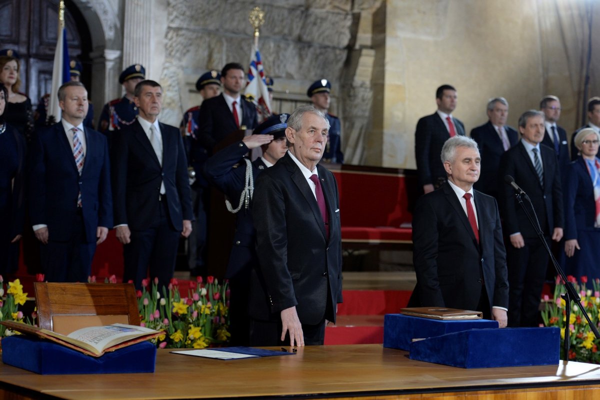 Inaugurace Miloše Zemana (8. 3. 2018)