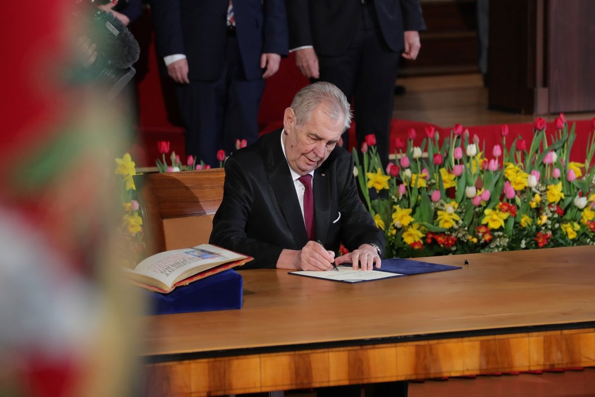 Inaugurace Miloše Zemana (8. 3. 2018)