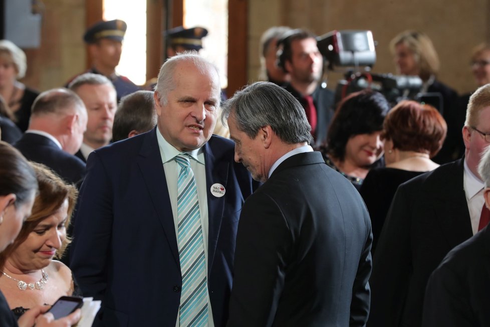 Hosté na inauguraci Miloše Zemana (8. 3. 2018)
