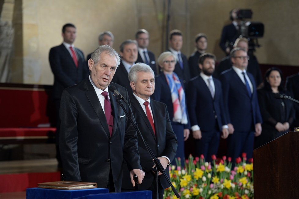 Inaugurace Miloše Zemana (8. 3. 2018)