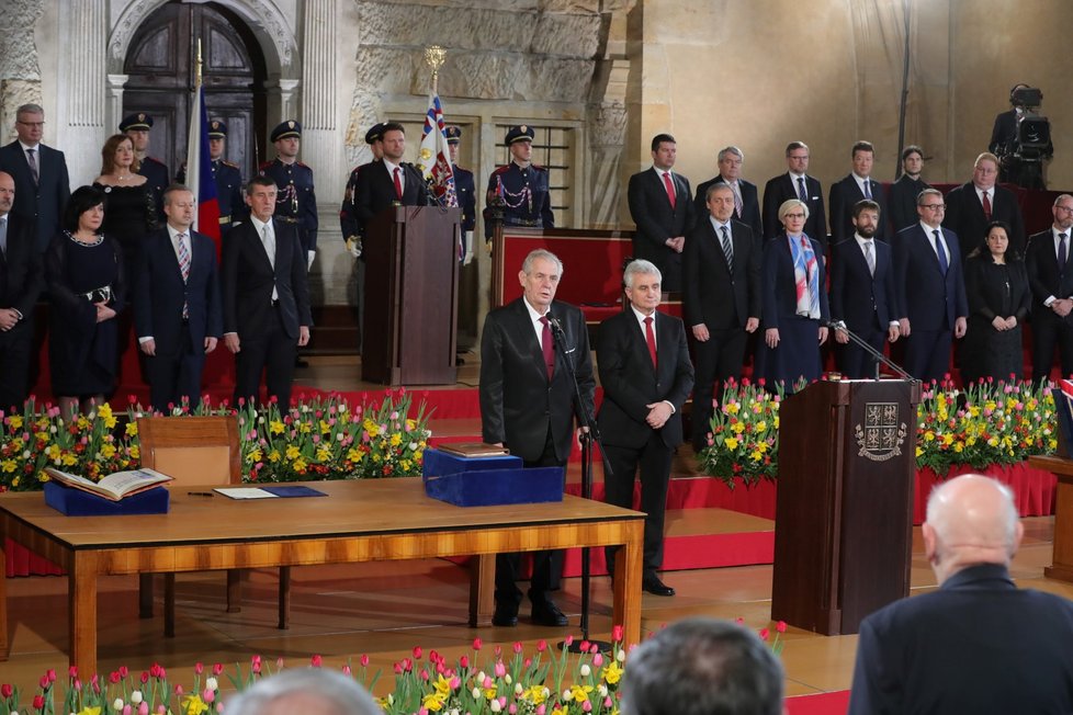 Inaugurace Miloše Zemana (8. 3. 2018)