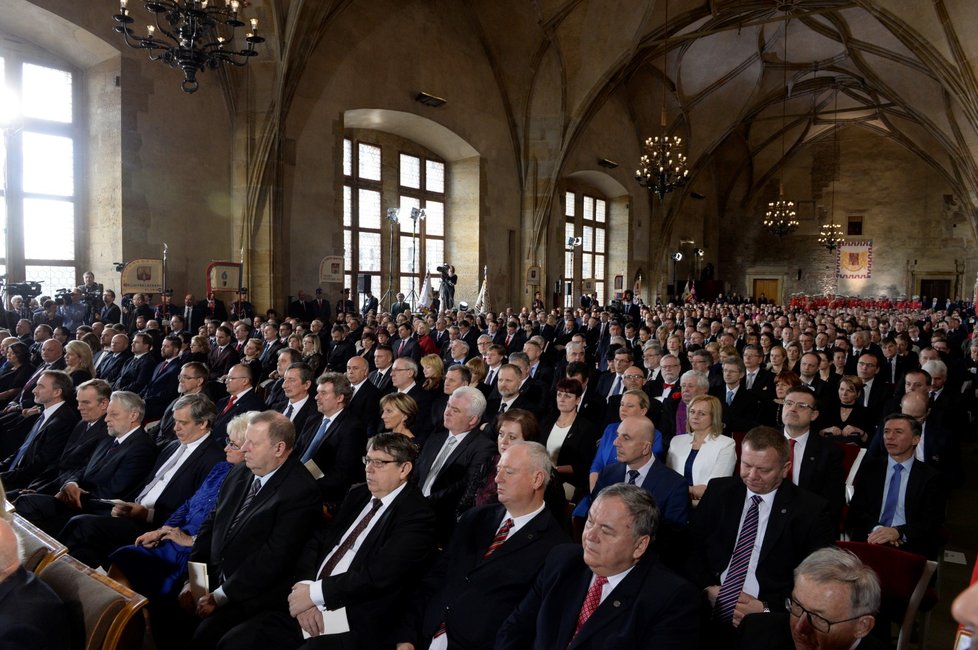 Inaugurace Miloše Zemana (8. 3. 2018)