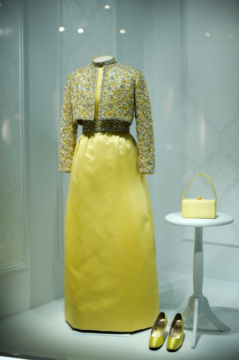 Její šaty v Národním muzeu americké historie