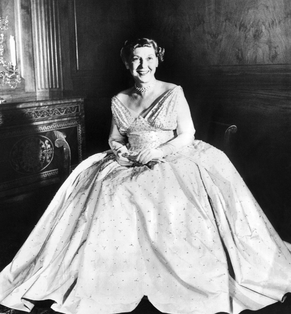 Mamie Geneva Doud Eisenhower v roce 1953